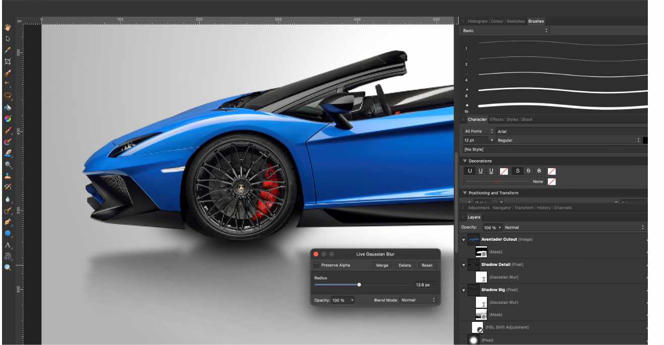 لقطة شاشة Affinity 2