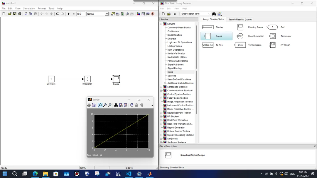 لقطة شاشة Matlab 3