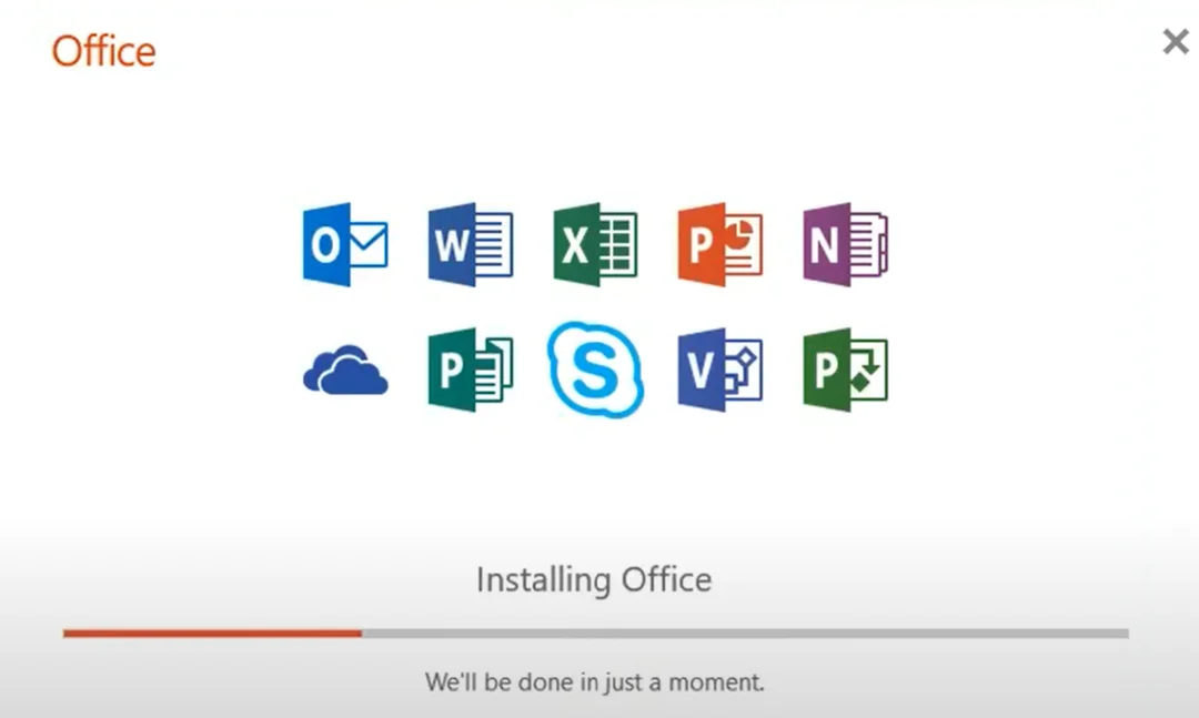 لقطة شاشة Microsoft Office 2