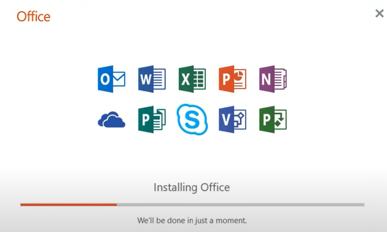 لقطة شاشة Microsoft Office 2