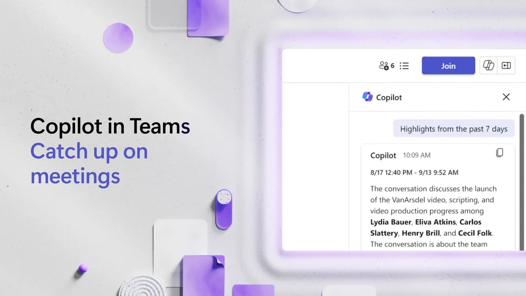 لقطة شاشة Teams 3