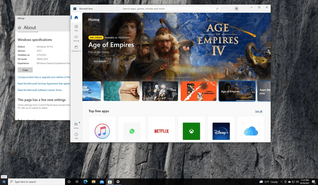 Windows 10 Screenshot 3