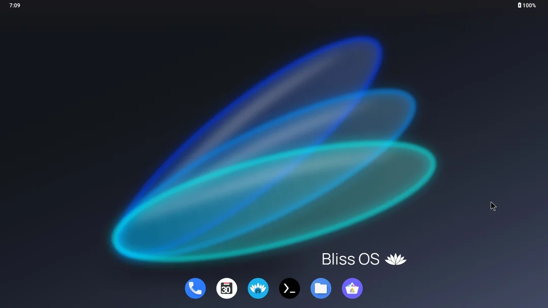 لقطة شاشة Bliss OS 1