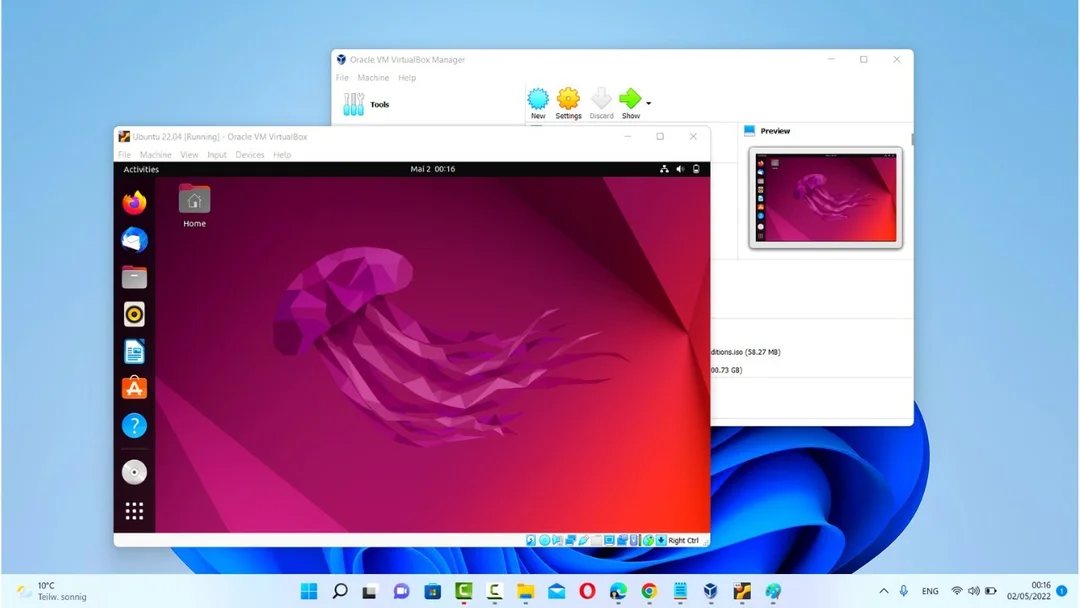 لقطة شاشة Parrot Security 1