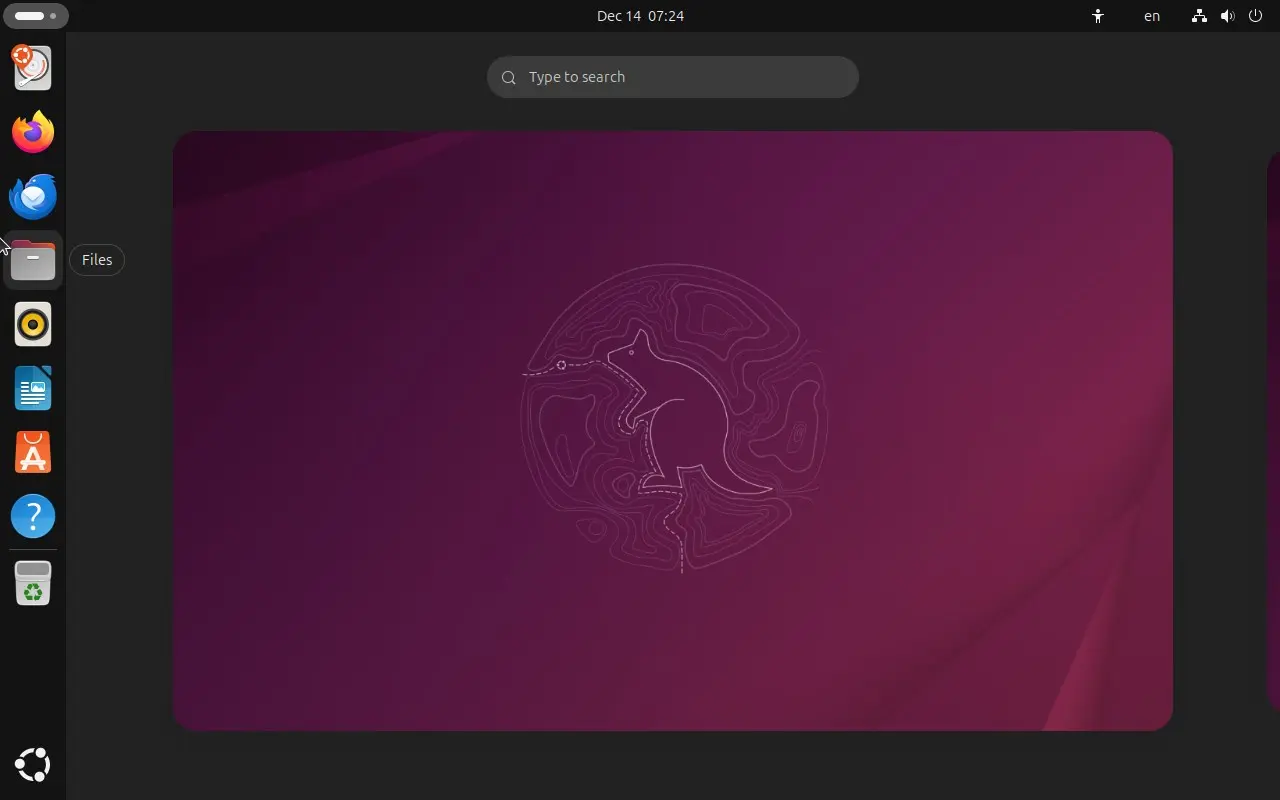 Ubuntu Screenshot 3