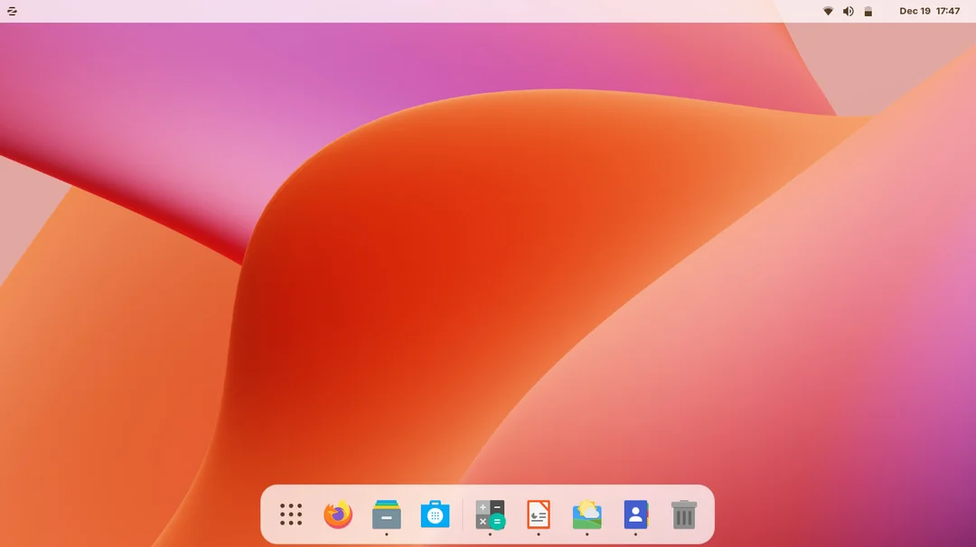 لقطة شاشة Zorin Pro 1